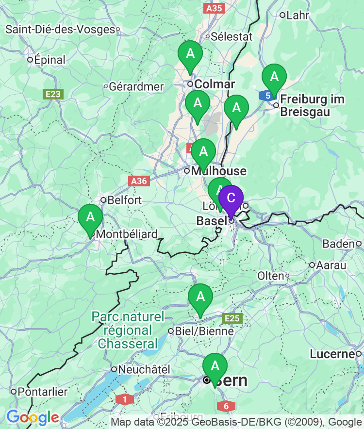 Basel Available Airport Options